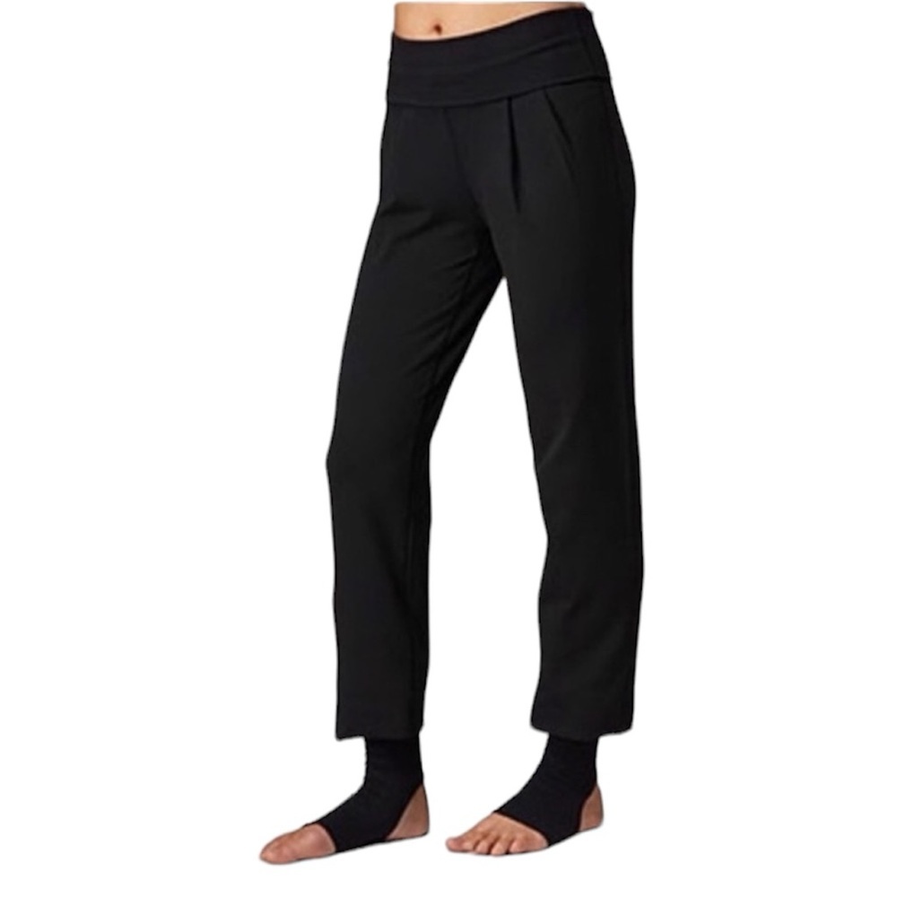 Lululemon Rare Stir It Up High Waist‎ Rise Stirrup Pants Stretch Pocket Straight